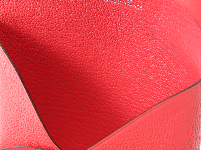 HERMES エルメス バスティア ローズテキサス/コインケース 【472】KS
