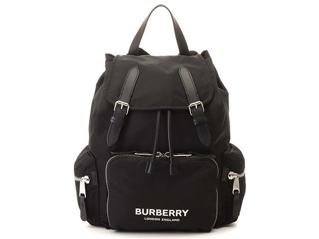 BURBERRY バーバリー バックパック ブラック SV カーフ ナイロン 8017163【431】2120000271267 の購入 なら「質」の大黒屋（公式）