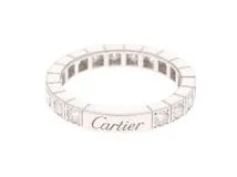 Cartier カルティエ ラニエールリングオールダイア/WG/53号