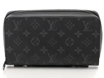 LOUIS VUITTON　ルイ・ヴィトン ジッピーXL モノグラム・エクリプス 長財布 【460】2120000275074