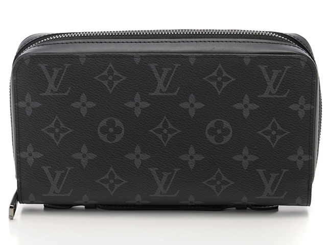 LOUIS VUITTON ルイ・ヴィトン ジッピーXL モノグラム・エクリプス 長 ...