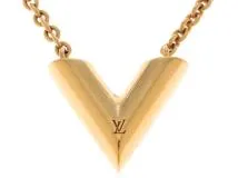 LOUIS VUITTON ネックレス・エセンシャルV メタル(GP) M61083
