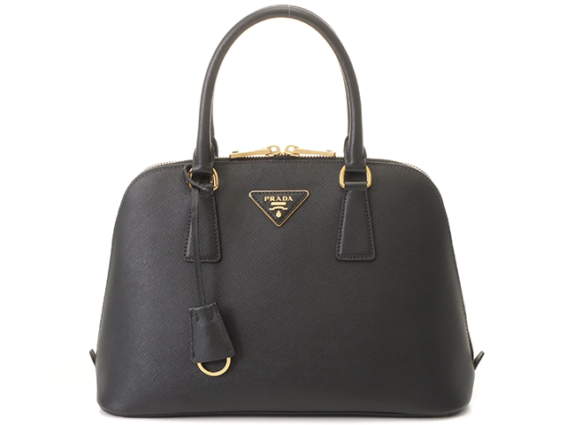 PRADA プラダ プロムナードミディアム２ｗａｙバッグ ブラック サフィアーノ 1BA002【430】2120000275203  の購入なら「質」の大黒屋（公式）