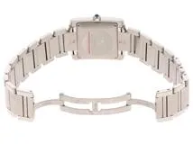 Cartier　カルティエ　タンクフランセーズLM　W51002Q3　SS　シルバー文字盤　自動巻き　男女兼用　【432】2120000275593