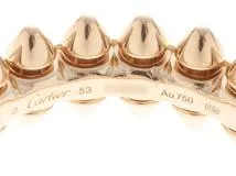 Cartier カルティエ 指輪 クラッシュ ドゥ カルティエ リング SM