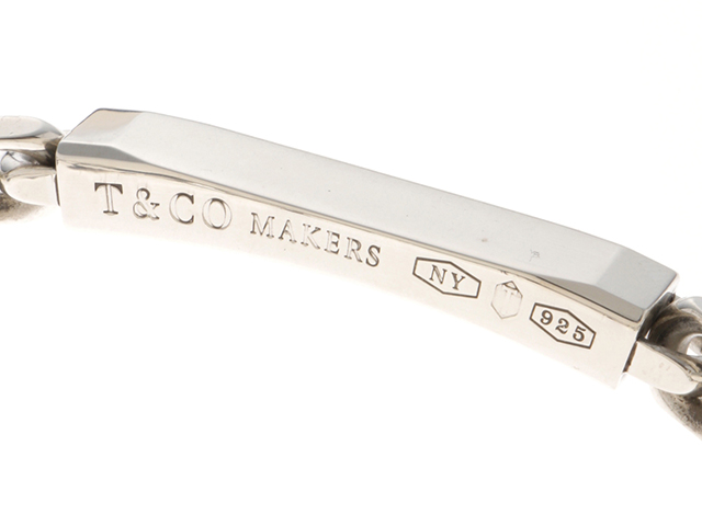 TIFFANY＆CO ティファニー メイカーズID ブレスレット シルバー 約43.0