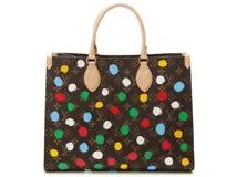 LOUIS VUITTON ルイヴィトン オンザゴーMM モノグラム マルチカラー 草間彌生コラボ ペインティッドドット M46379【472】HG の 購入なら「質」の大黒屋（公式）