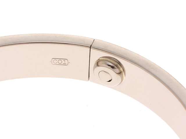 カルティエ ラブブレス ホワイトゴールド 31.9g 16号 B6005600 AE3993【432】2120000280641