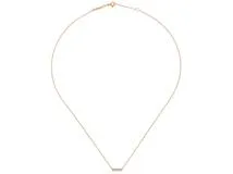 CELINE　セリーヌ　ラインネックレス　Ｋ18イエローゴールド　ダイヤモンド　2.6ｇ　2120000281044　【472】H