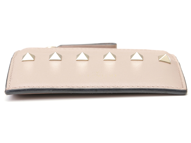 VALENTINO バレンチノ ロックスタッズ カーフスキン カード