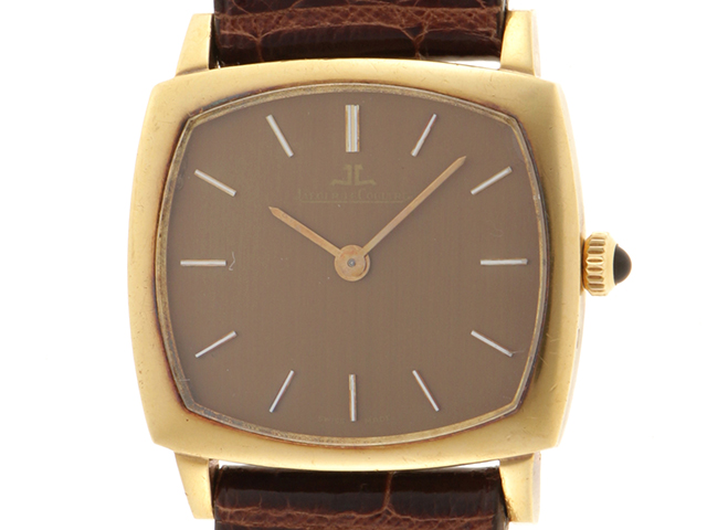 JAEGER-LECOULTRE ジャガールクルト ブラウン 革 19号 ジャガー・ルクルト(JAEGER-LECOULTRE) レベルソ・トリビュート