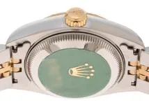 U番　ROLEX　ロレックス　デイトジャスト　YG/SS　69173　シャンパン　レディース　自動巻き　2120000282591【432】