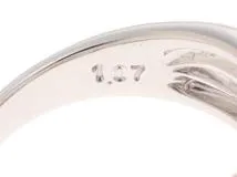 TASAKI　タサキ　リング　PT900プラチナ　ダイヤモンド　1.07 　8.6ｇ　＃12　2120000283062　【437】
