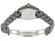 CHANEL シャネル 腕時計 J12 11Pダイヤモンド H2427 ステンレススティール/セラミック ブラック文字盤 ラージダイヤベゼル クォーツ 【472】TS