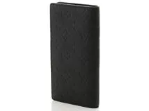 LOUIS VUITTON　ルイヴィトン　ポルトフォイユ・ブラザ　モノグラム・シャドウ　ブラック　M62900　【472】H