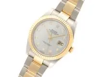 ランダム番　ROLEX　ロレックス　デイトジャスト 10PD　自動巻き　SS/YG　ホワイトシェル文字盤　126333NG　メンズ【431】2120000286001