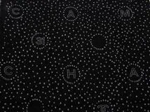 【季節の変わり目にサラッと】CHANEL★ストール★ドットが可愛い 季節の変わり目に】CHANEL☆ストール☆ダブルCCマーク付き