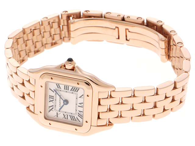 CARTIER カルティエ パンテール ドゥ カルティエ SM シルバー文字盤