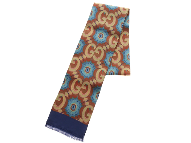 Gucci グッチ スカーフ 100th Anniversary Limited Edition Scarf シルクスカーフ 692032 マルチカラー  100周年限定 新品同様品【472】AH の購入なら「質」の大黒屋（公式）