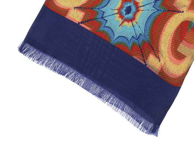 Gucci グッチ スカーフ 100th Anniversary Limited Edition Scarf シルクスカーフ 692032 マルチカラー  100周年限定 新品同様品【472】AH の購入なら「質」の大黒屋（公式）