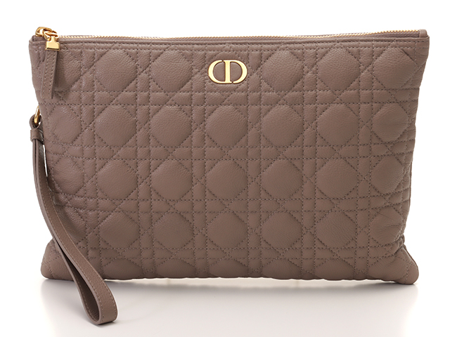 ディオール 大人気 注目アイテム ラージ カロ デイリー ポーチ DIOR | Dior Caro デイリーポーチ ラージ カナージュ カーフスキン