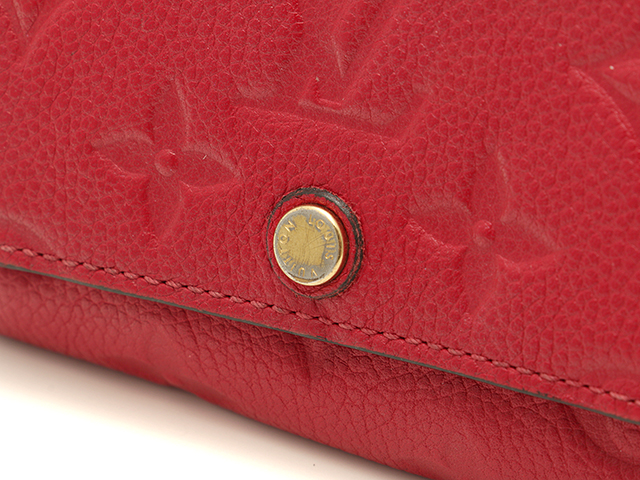 ちろ様　ルイヴィトン モノグラム アンプラント ミュルティクレ6 赤 A96 LOUIS VUITTON ルイヴィトン キーケース ミュルティクレ6