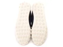 CHANEL　シャネル　ローカットスニーカー　ユニセックス42　ネイビー/ピンク　フェルト/ナイロン/スウェード　G34087　2120000290206　【432】