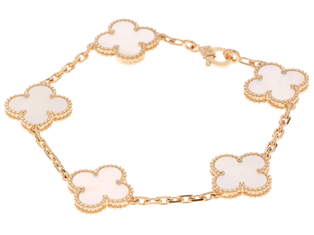 ヴィンテージ　フランス　ブラック×イエロー　ブレスレット Van Cleef & Arpels ヴァン クリーフ&アーペル ヴィンテージ