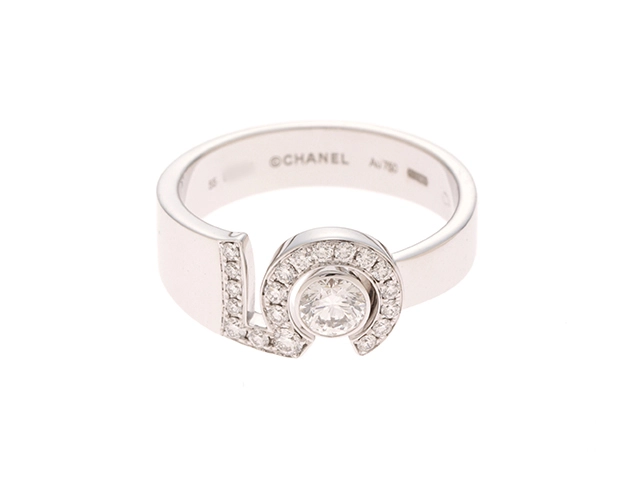 CHANEL シャネル エターナル N°5 リング K18ホワイトゴールド ダイヤモンド 6.9g 55号【433】2120000291173  の購入なら「質」の大黒屋（公式）