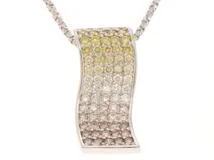 JEWELRY　ジュエリー　ネックレス　K18ホワイトゴールド　ダイヤモンド　1.03　7.9ｇ　2120000294464 【434】