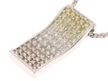 JEWELRY　ジュエリー　ネックレス　K18ホワイトゴールド　ダイヤモンド　1.03　7.9ｇ　2120000294464 【434】