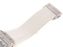 HUBLOT ウブロ 腕時計 2019年正規品 スピリット オブ ビッグ・バン ムーンフェイズ 647.NE.2070.RW.1204 チタニウム/ラバー/ダイヤモンドベゼル スケルトン文字盤 自動巻き【472】SJ