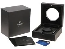 HUBLOT ウブロ 腕時計 2019年正規品 スピリット オブ ビッグ・バン ムーンフェイズ 647.NE.2070.RW.1204 チタニウム/ラバー/ダイヤモンドベゼル スケルトン文字盤 自動巻き【472】SJ