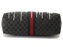 BALENCIAGA バレンシアガ トートバッグ グッチコラボ ザ・ハッカープロジェクト ミディアム ブラック グレー【473】