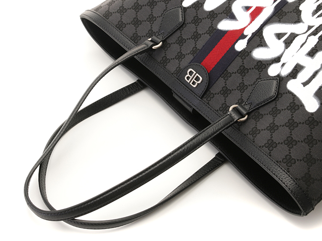 バレンシアガ トートバッグ グッチコラボ ザ ハッカー BALENCIAGA バレンシアガ トートバッグ グッチコラボ ザ