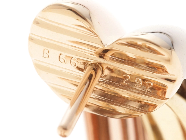 Cartier カルティエ トリニティピアス ピアス K18 ゴールド 18.5g 2120000299377【437】