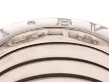 BVLGARI　ブルガリ　B-zero1 　リング　K18ホワイトゴールド　#60　 12.8ｇ　【436】　2120000299551