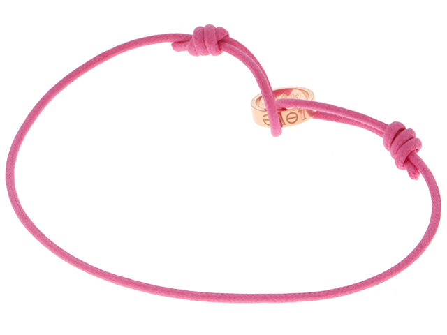 Cartier カルティエ ラブチャリティーブレスレット K18ピンクゴールド