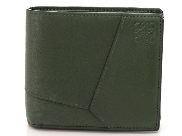 【早い者勝ち】LOEWE 長財布　パズル　コンチネンタル　グリーン系 さくらさま専用【新品】LOEWE パズル 長財布 コンチネンタル