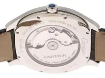 Cartier カルティエ 腕時計ドライブ ドゥ カルティエ WSNM0009 ブラック文字盤 ステンレススティール/革 自動巻き【472】UH