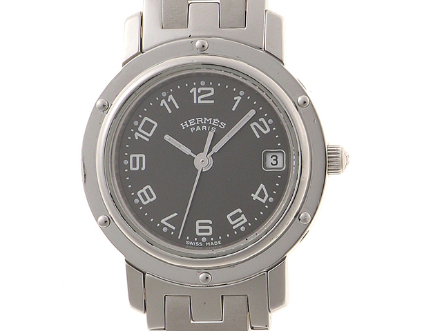 ◆エルメス◆クリッパー◆レディース◆約１２ｍｍ幅◆コマ◆CL4.210◆②F-S クリッパー（HERMES） エルメス 時計 クリッパー レディース