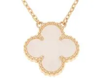 Van Cleef＆Arpels　ヴァンクリーフ＆アーペル　ヴィンテージアルハンブラNC/YG/WMP/5.3g　【471】N