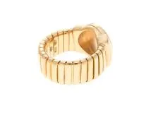 BVLGARI ブルガリ　トゥボガス リング　イエローゴールド/ラピスラズリ  10号【430】2120000309410