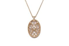 JEWELRY ノンブランドジュエリー ネックレス K18PG ピンクゴールド ダイヤモンド 0.36ct 【460】2120000309502