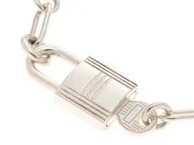 HERMES エルメス ジュエリー アルファケリー カデナ ブレスレット 925 シルバー 17.6g【473】