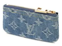 Louis Vuitton ルイヴィトン ポシェット・クレ モノグラム・デニム ブルー 【472】 の購入なら「質」の大黒屋（公式）