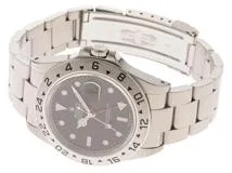 Y番　ROLEX　ロレックス　時計　エクスプローラーⅡ　16570　ブラック文字盤　SS　自動巻き　メンズ　M