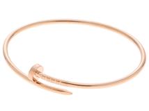Cartier　カルティエ　ジュストアンクル　ブレスレット　SM　ピンクゴールド　約9.7g　17cm　B6062517【431】2120000310751