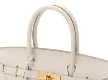 HERMES　エルメス　バーキン30　クレ　ゴールド金具　エプソン　B刻印　【432】2120000310775