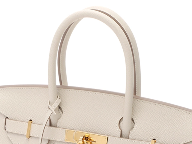 HERMES エルメス バーキン30 クレ ゴールド金具 エプソン B刻印 【432】2120000310775